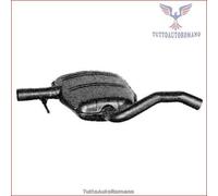 71.38.06 Silenziatore centrale Imasaf per VW GOLF III IV VENTO