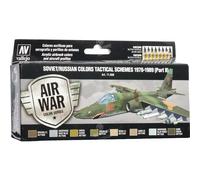 71.608 Vallejo Model Air Set: Soviet/Russian Colors Tactical Scheme 1978-1989 (P