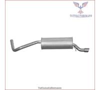 71.81.47 Silenziatore posteriore Imasaf per VW POLO 6R1 6C1