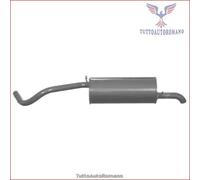 71.81.57 Silenziatore posteriore Imasaf per SEAT CORDOBA SKODA FABIA VW POLO 9A