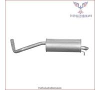 71.84.67 Silenziatore posteriore Imasaf per SEAT IBIZA IV SKODA FABIA VW POLO 6