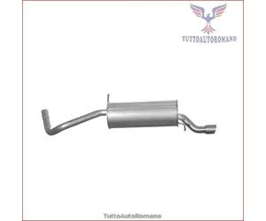 71.87.07 Silenziatore posteriore Imasaf per AUDI A1 VW POLO 6R1 6C1