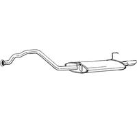 71 CV SILENZIATORE POSTERIORE PER AUDI 80 8C2 1.6 KW 52 CV 71