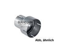71 Su 66mm Pezzo di Riduzione Misure Interne Acciaio Inox Adattatore Scarico