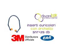 7100089592 1310 INSERTI AURICOLARI 26 dB CON ARCHETTO EAR 3M cf 10 pz