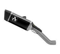 71004PTN - Terminale Scarico Arrow Pista Dark / Inox Aprilia RSV4 (21-22)