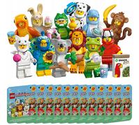 71051 - Minifigure LEGO - Serie 28 - Animali - Set da 12