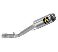 Kit intermedio racing titanio-Terminale Indy Race+Racc.ø60mm. Yamaha YZF R1 2020