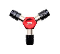 711L EDC Y Driver I Tre Vie 1/4" Hex Bit Driver I Y Tipo Chiave a bussola esagonale I Strumento compatto per bici da moto (ROSSO)