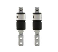 711L Estensione 2 in 1 da esagonale a quadrata da 6,35 mm, compatibile con adattatore Leatherman Multitool Bit - 2 vie - Confezione da 2