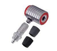 711L Mandrino ad aria Presta, attacco rapido e sicuro per pompa di gonfiaggio per pneumatici di biciclette con valvole Presta