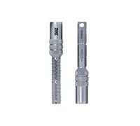 711L Prolunga per punte magnetiche da 1/4", impugnatura a L, con impugnatura a L, profonda 15 mm per punte a doppia estremità, adattatore per mini chiave a cricchetto 7AX1C, confezione da 2