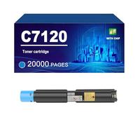 7120 C7120 Cartuccia Toner Compatibile Per Xerox VersaLink C7120 C7125 C7130 Stampante, Toner Ad Alta Resa 31000/20000 Pagine,Cyan-1 Pack