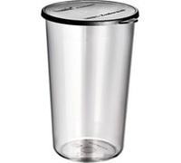 7126 accessorio per miscelare e lavorare prodotti alimentari Bicchiere di miscelazione, Coppa trasparente, Bicchiere di miscelazione, 0,6 L, Nero, Trasparente, Plastica, 145 mm, 20 g