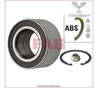 FAG Kit cuscinetto ruota 713 6157 30 – Diametro interno 39 mm Diametro esterno 72 mm – Schaeffler