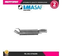 714007 Silenziatore posteriore per Vw Golf III 2.0 16V (MARCA IMASAF)..S82