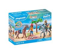 PLAYMOBIL 71470 Amelia e Ben con Cavalli