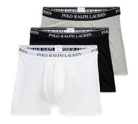 Polo Ralph Lauren - Confezione da 3 boxer in cotone elasticizzato nero, grigio e bianco-Multicolore XL