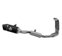 Arrow Scarico completo Veloce Alluminio Dark + KAT per Triumph Trident 660 (25-26)