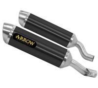 71755AON - Terminali Scarico Arrow Thunder Kawasaki Z 1000 (10-13)