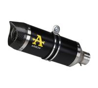 Arrow Terminale di scarico Thunder Dark Alluminio Carbon Cap per Yamaha XJ6 (2009-2015)