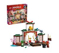 Lego ninjago 71831 tempio dello spinjitzu ninja - set giocattolo con 4 minifigure, drago, armi e accessori, giochi bambini 4+