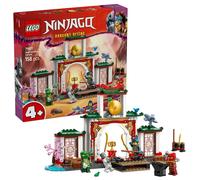 Lego ninjago 71831 tempio dello spinjitzu ninja - set giocattolo con 4 minifigure, drago, armi e accessori, giochi bambini 4+