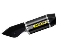 Terminale Indy Race alluminio Dark fond.carby Ducati Multistrada 1200/1200S 2017