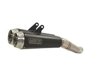 71853PRN - Terminale Scarico Arrow Pro-Racing Nichrom Dark Triumph Bonneville