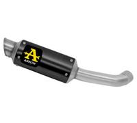 Arrow Dark Gp2 Ktm Duke 125/390 ´21-23 Homologated Muffler Argento Homologated