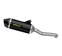 71943AKN - Terminale Scarico Arrow Race-Tech Alluminio Dark CF MOTO 800 MT