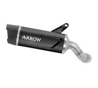 71987AKN - Terminale Scarico Arrow Indy Race Evo Dark Kawasaki NINJA 1100 SX