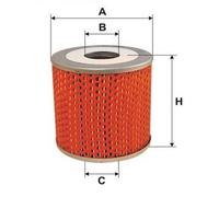 71HF6731AA x3 pezzi filtro olio Ford Transit V 1977-86 Motorcraft EFL8