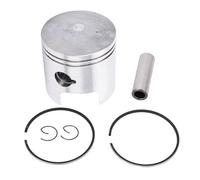 71mm Outboard Piston Set High Strength Metal Alloy Replacement for Enhanced Performance in 2 Stroke DT20 DT25 DT30 Outboard Motors 1986 and Later