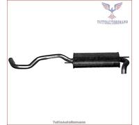 72.00.07 Silenziatore posteriore Imasaf per VW POLO 6N2