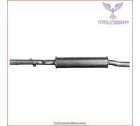 72.22.06 Silenziatore centrale Imasaf per VW CADDY