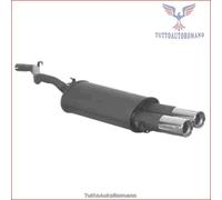 72.27.SA Silenziatore sportivo Imasaf per VW GOLF II
