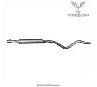 72.52.06 Silenziatore centrale Imasaf per VW SCIROCCO GOLF I