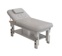 72,8 x 27,5 pollici - Lettino Estetico/Tavolo per Tatuaggi/Lettino per SPA e Lash Salon con Schienale Regolabile - Tavolo per Fisioterapia ed Esami Medici(Gray)