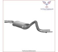 72.82.46 Silenziatore centrale Imasaf per VW TRANSPORTER