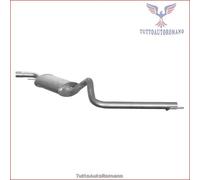 72.82.66 Silenziatore centrale Imasaf per VW TRANSPORTER