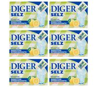 72 Bustine Diger Selz Digestivo Effervescente Gusto Limone 3,5g