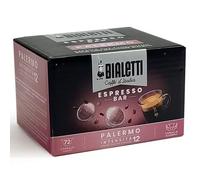 72 Capsule Caffè Bialetti Miscela PALERMO Espresso Forte ed Intenso Originali