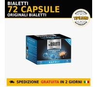 BIALETTI Miscela NAPOLI Box Originale 72 Capsule