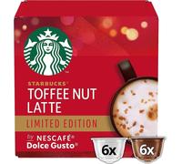 72 Capsule Starbucks Caffè Gusto TOFFEE NUT Compatibili per Nescafè DOLCE GUSTO