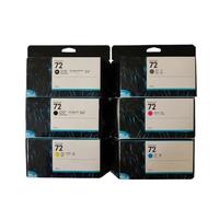 72 cartucce di inchiostro C9403A C9370A C9371A C9372A C9373A C9374A compatibile con HP T1100 T1100PS T1120 T1120PS T1120SD T1200 T1708 stampante(C9374A G)