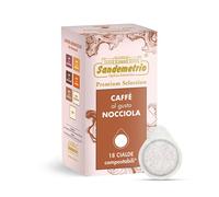 72 Cialde Compostabili Filtro Carta Sandemetrio Caffe Aromatizzato Alla Nocciola