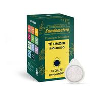 72 Cialde Filtro Carta SanDemetrio TE AL LIMONE BIO 100% Naturale