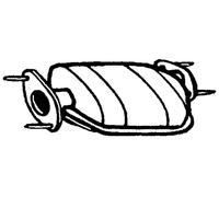 72 cv Catalizzatore per Mazda 121 II DB 1.3i 16V 1324 cc 53 KW 72 CV