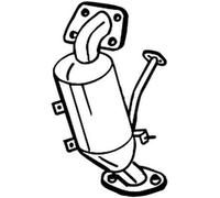 69 CV CATALIZZATORE PER CITRON C1 II PA, PS 1.0 VTi 68 KW 51 CV 69